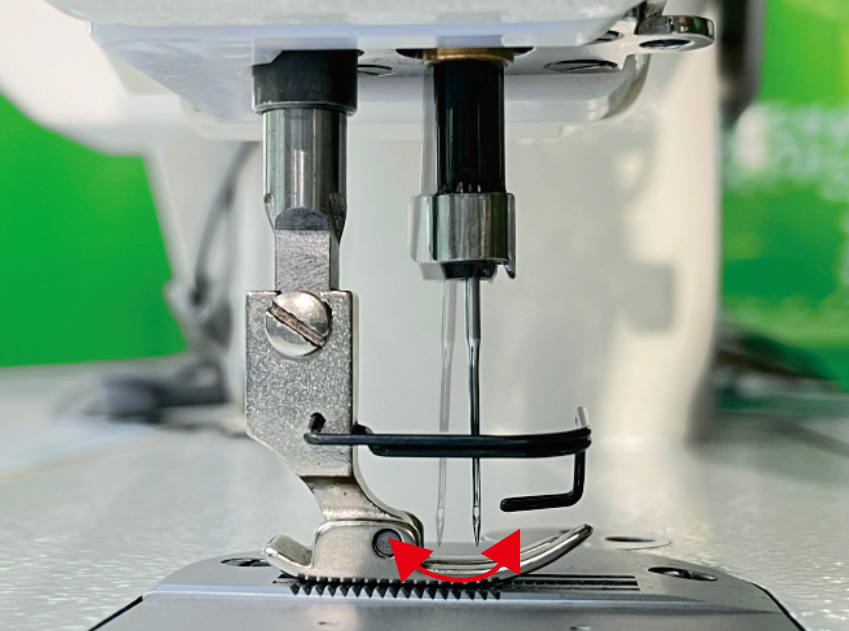 Precise Stitch Length, Improves Stitch Quality