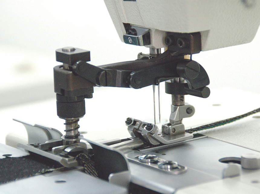 Patented Front Presser Foot Mechanism