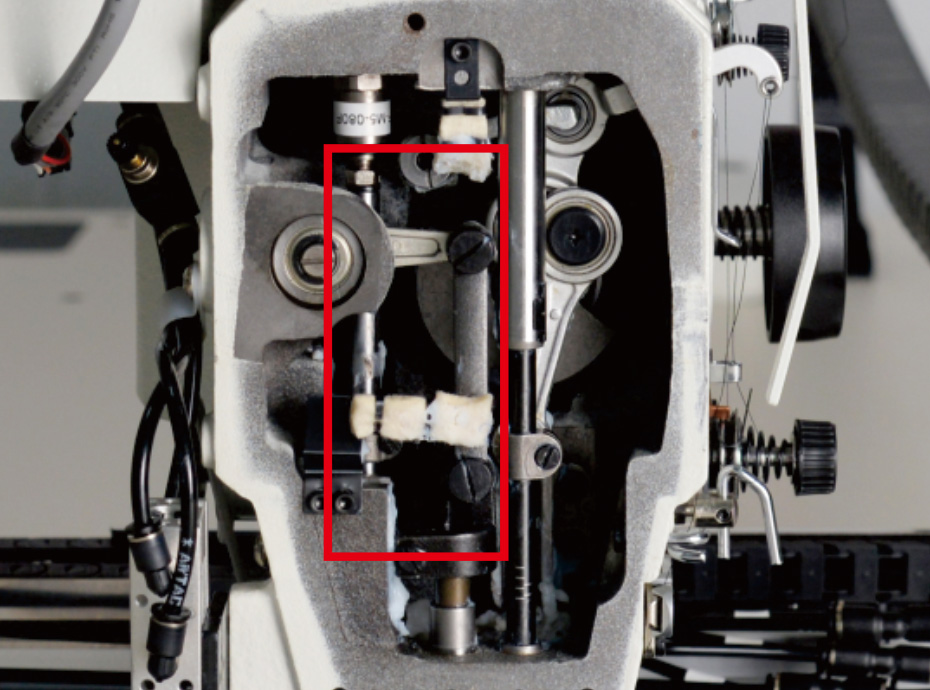 Intelligent Intermediate Presser Foot Structure