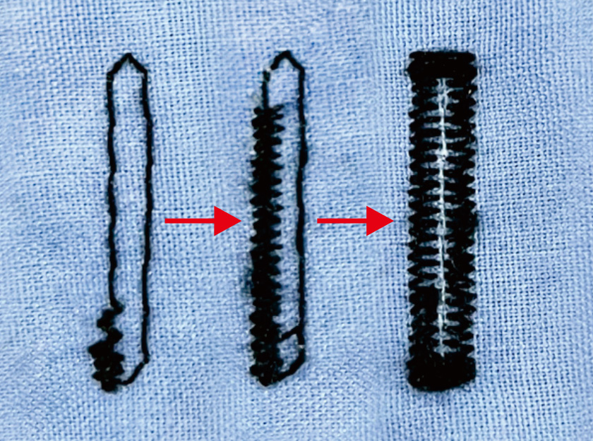 Bottom Sewing Process for Beautiful Stitches