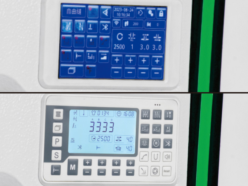 HD LCD Touch Screen, HD Button Screen (Optional)