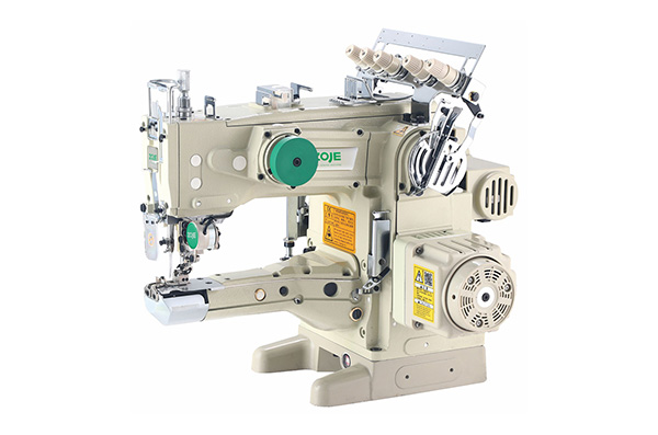 Stepper Motor Thread-Trimming High-Speed Cylinder Bed Coverstitch Machine