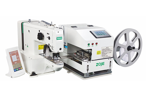 Automatic Bartack Hook-And-Loop Machine