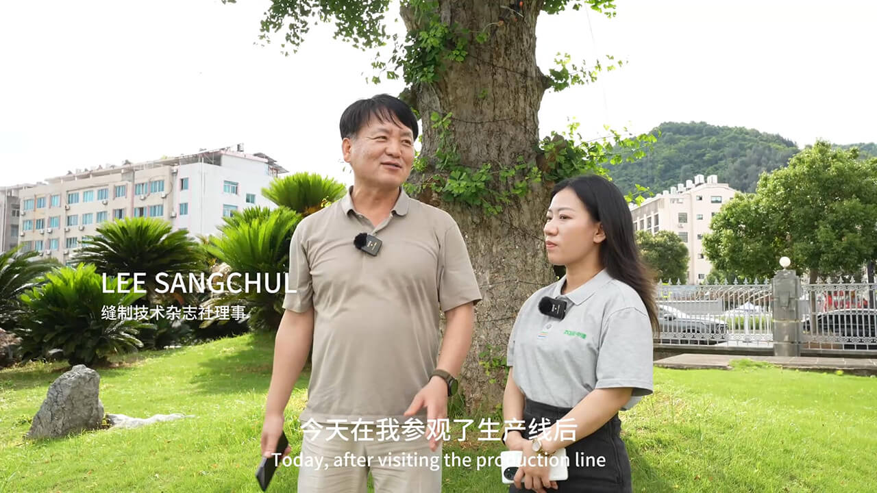 Famous South Korean Industry Media Personality Visits ZOJE Intelligent Manufacturing